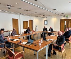 Photo 5: Meeting of the NIAO Senior Management Team.