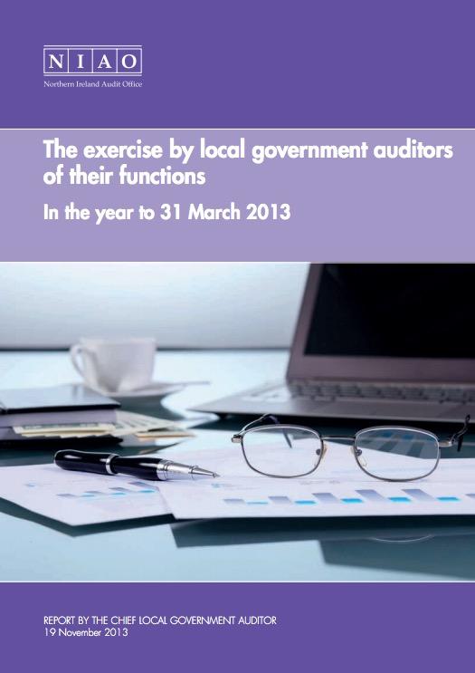 The exercise by local government auditors of their functions 2013