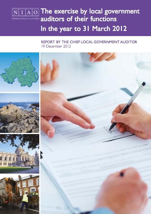 The Exercise by Local Government Auditors of their Functions 2012