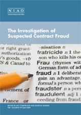 The Investigation of Suspected Contract Fraud