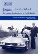 Department of Enterprise, Trade and Investment: De Lorean: The Recovery of Public Funds