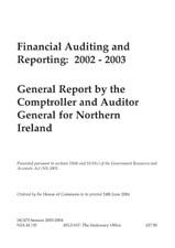 Financial Audit and Reporting 2002-2003