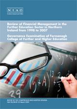 Review of Financial Management in the Further Education Sector in Northern Ireland from 1998 to 2007 & Governance Examination of Fermanagh College of Further and Higher Education