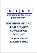 NI Legal Services Commission Account 2011-12