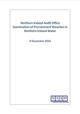Examination of Procurement Breaches in Northern Ireland Water