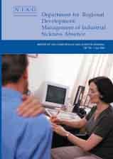 Department for Regional Development: Management of Industrial Sickness Absence
