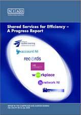 Shared Services for Efficiency - A Progress Report