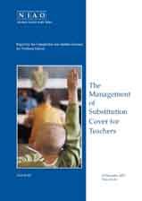 The Management of Substitution Cover for Teachers