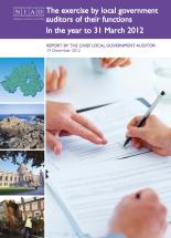 The Exercise by Local Government Auditors of their Functions 2012 The Exercise by Local Government Auditors of their Functions 2012