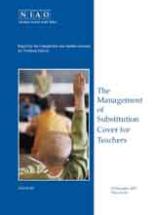 The Management of Substitution Cover for Teachers The Management of Substitution Cover for Teachers