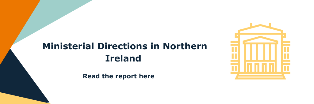 Ministerial Directions in NI