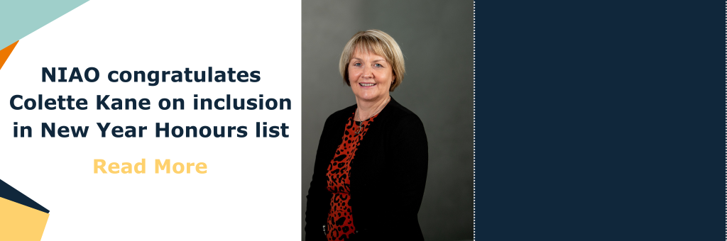 NIAO congratulates Colette Kane on inclusion in New Year Honours List