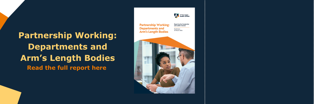 Partnership Working - Departments and Arm's Length Bodies. Read the report here